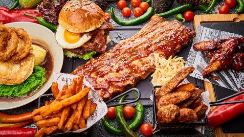 Barbeque ribs
