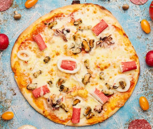 seafood pizza